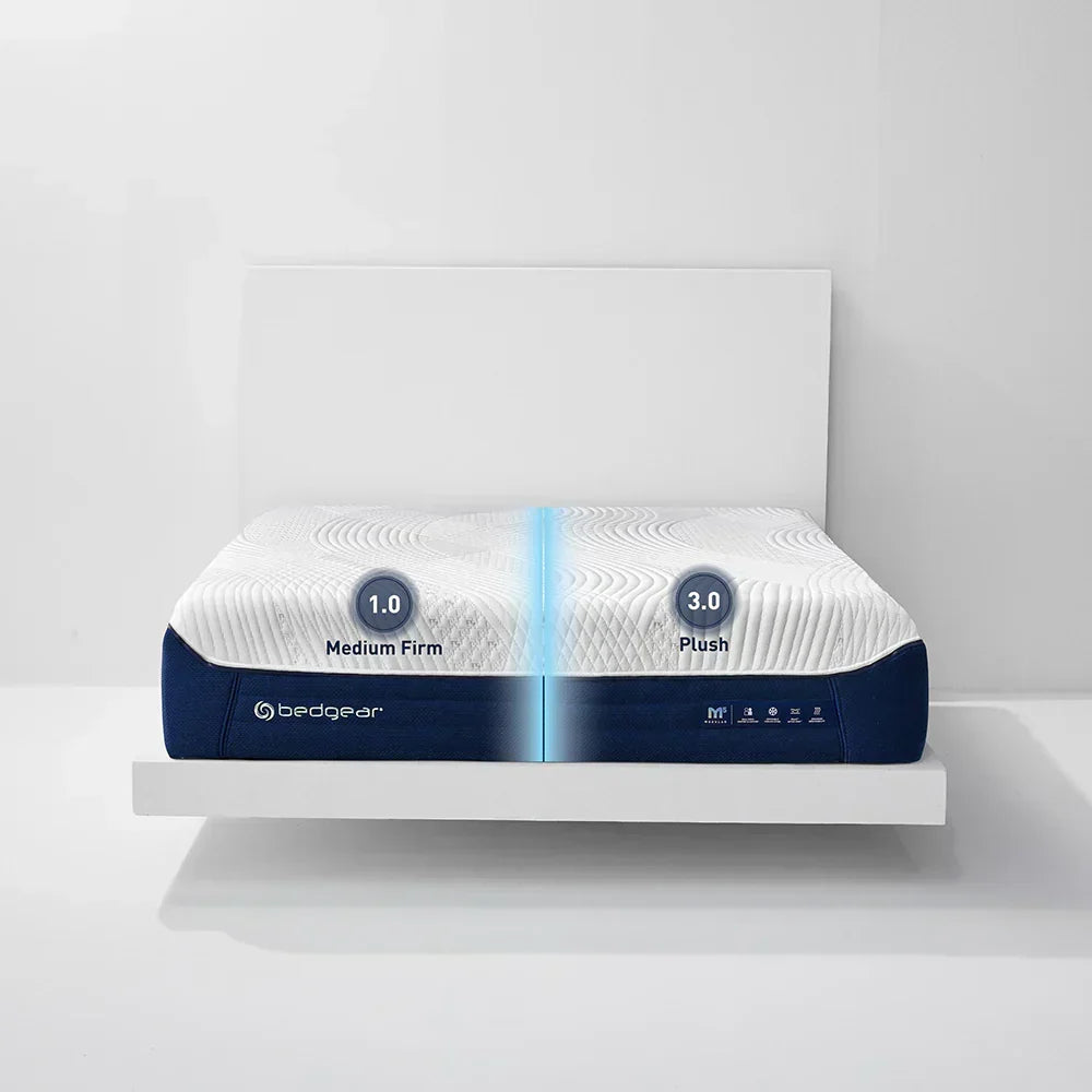 Bedgear M5 Performance Modular Hybrid Mattress - Dual-Sided Custom Comfort