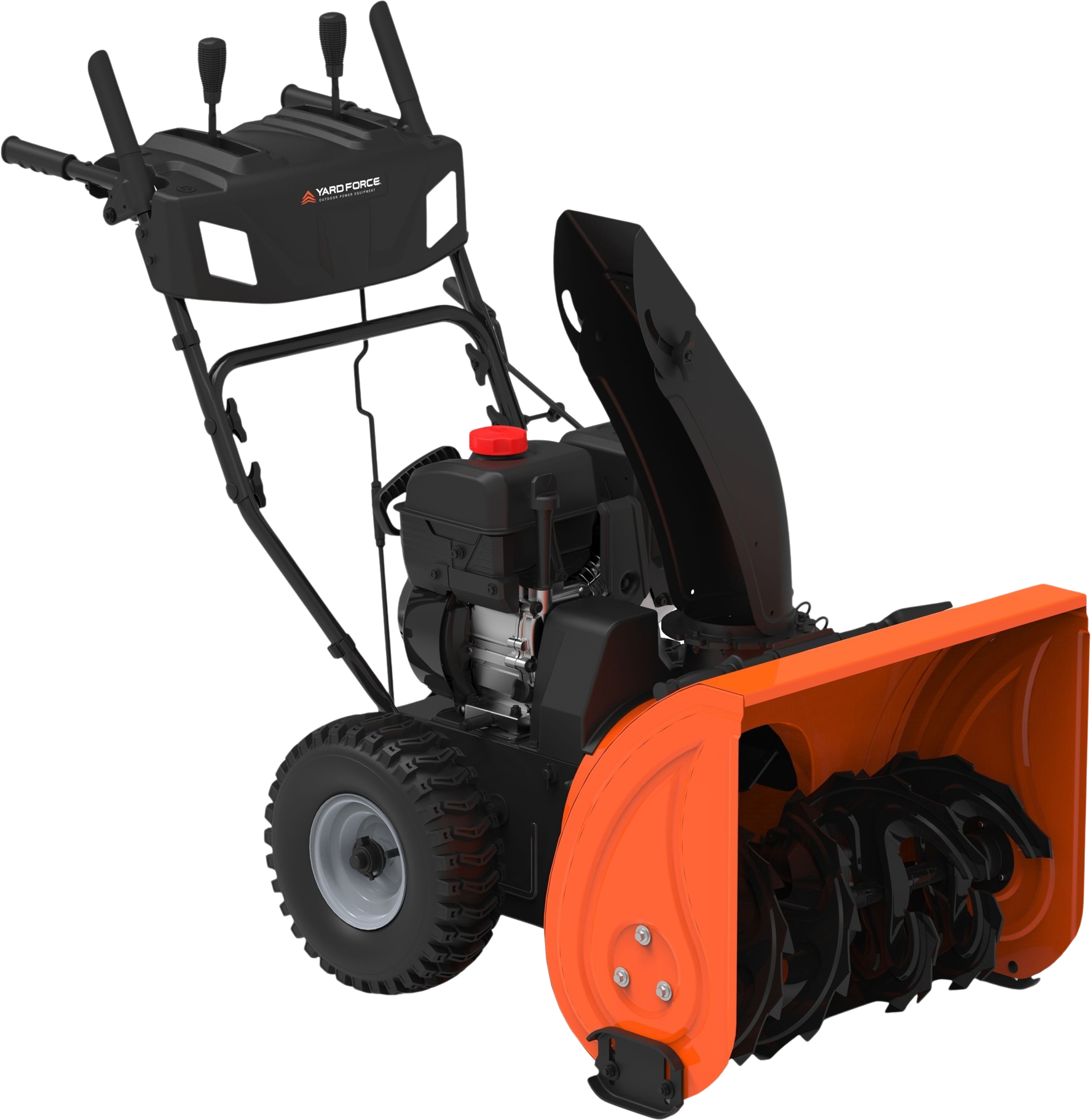 Yard Force Dual-Stage Snow Blower 24″ Gas Powered 212cc Engine New Canada Only