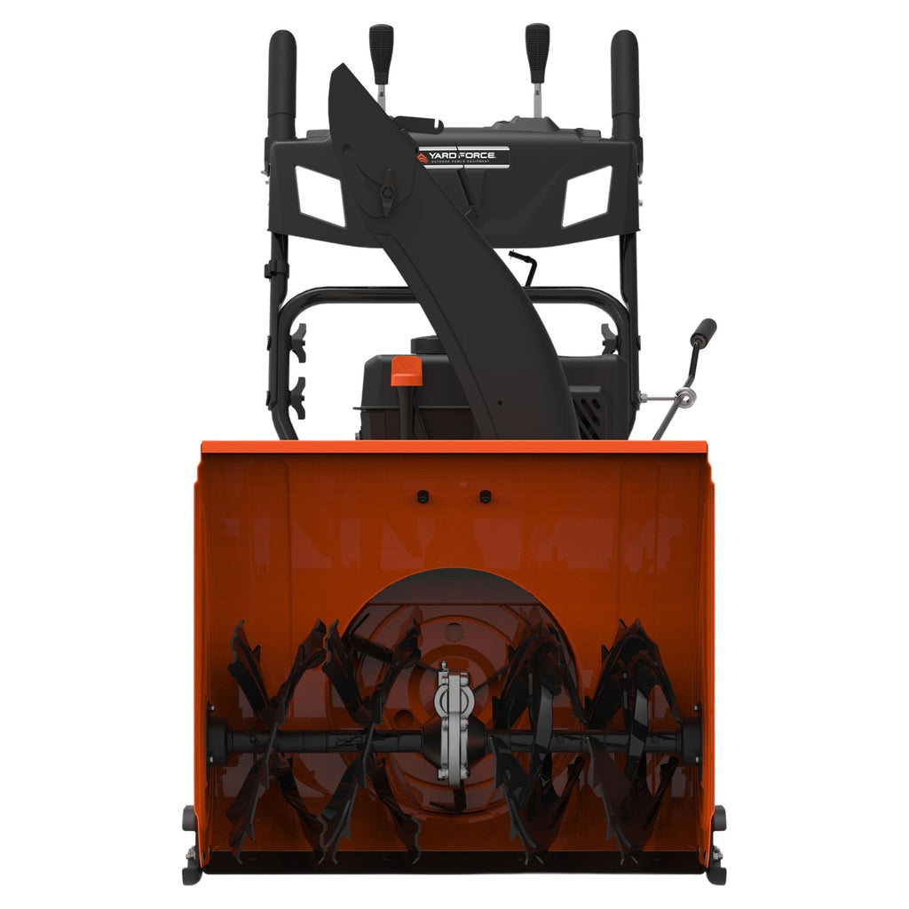 Yard Force Dual-Stage Snow Blower 24″ Gas Powered 212cc Engine New Canada Only