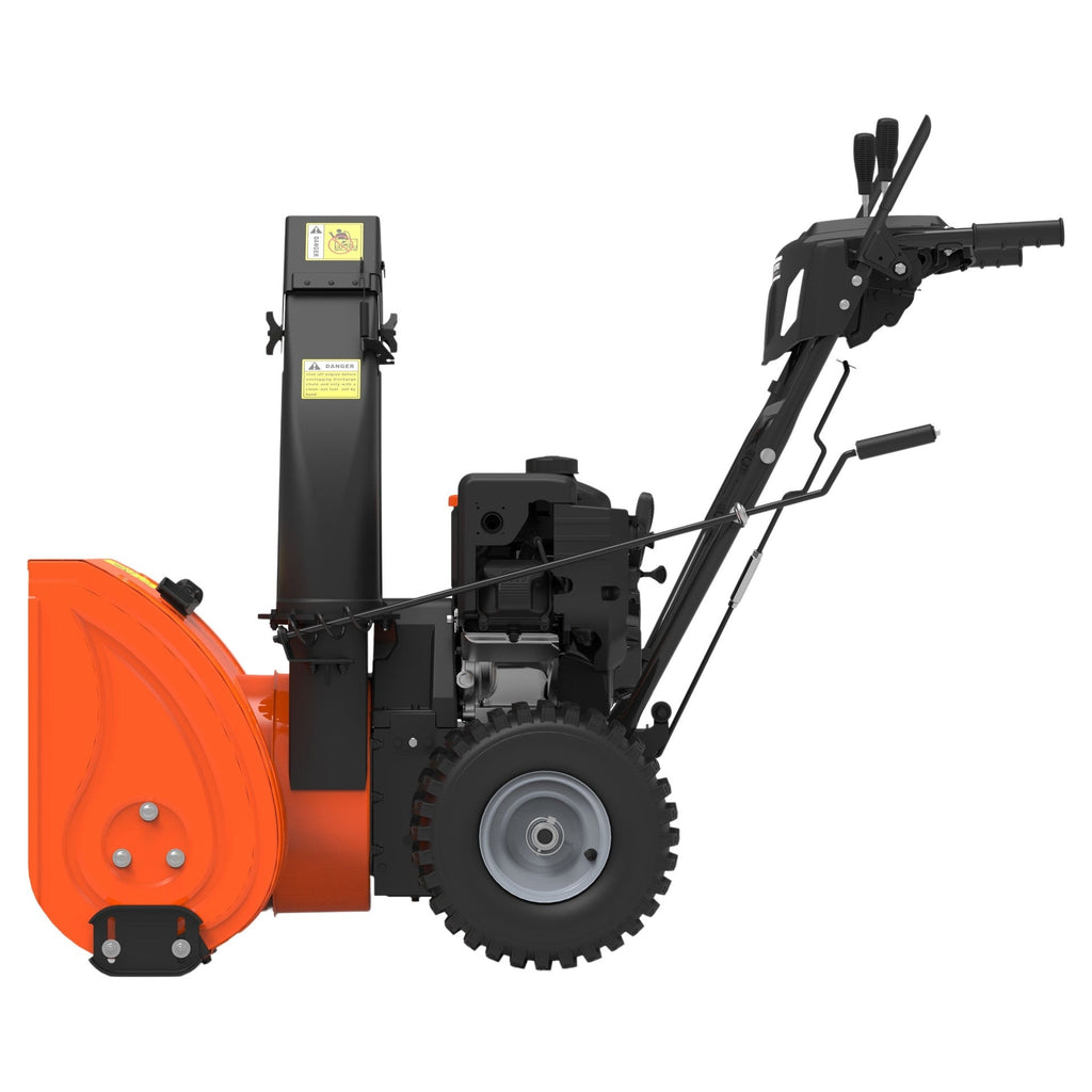 Yard Force Dual-Stage Snow Blower 24″ Gas Powered 212cc Engine New Canada Only