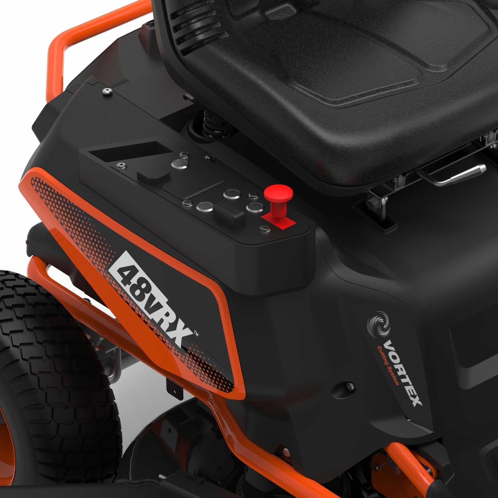 Yard Force YF48VRX Riding Lawn Mower 38″ Twin Blade Battery Powered 48V New