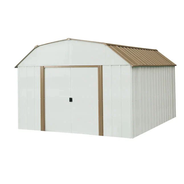 Arrow 10 ft x 14 ft Lexington Galvanized