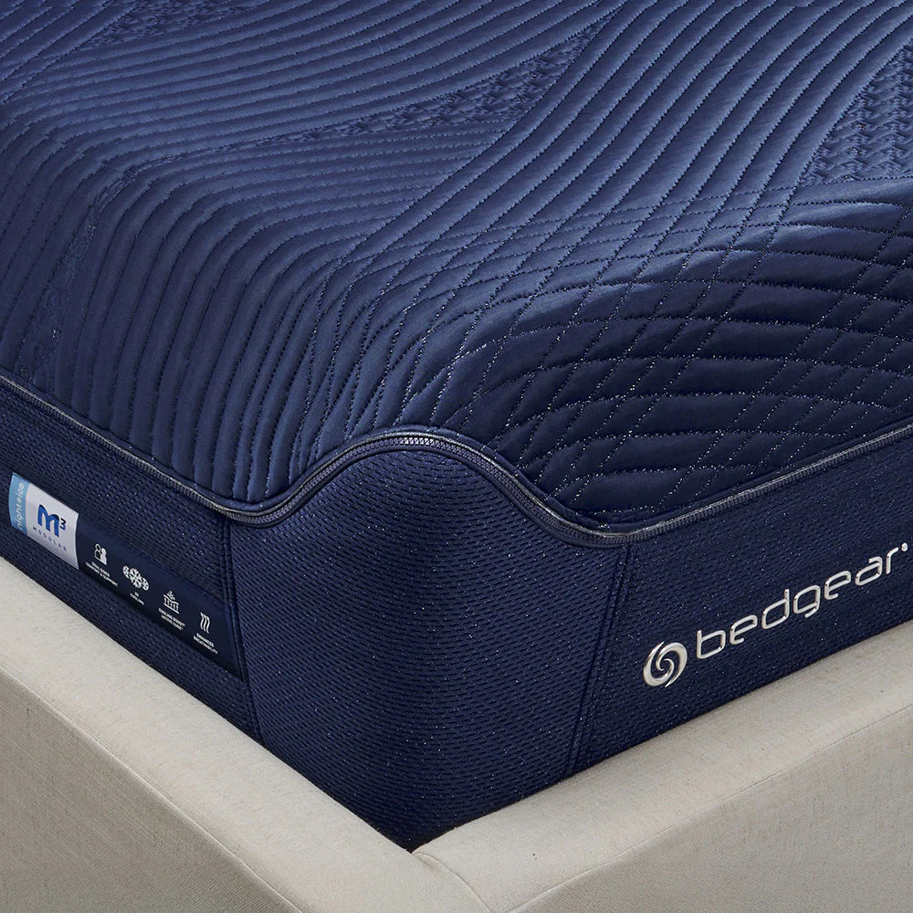 Bedgear M3 Night Ice Performance® Mattress - Modular Hybrid with Dual-Sided Cooling