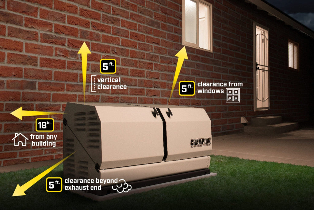 Champion 14-kW aXis Home Standby Generator with 200-Amp Whole House Switch (CA)