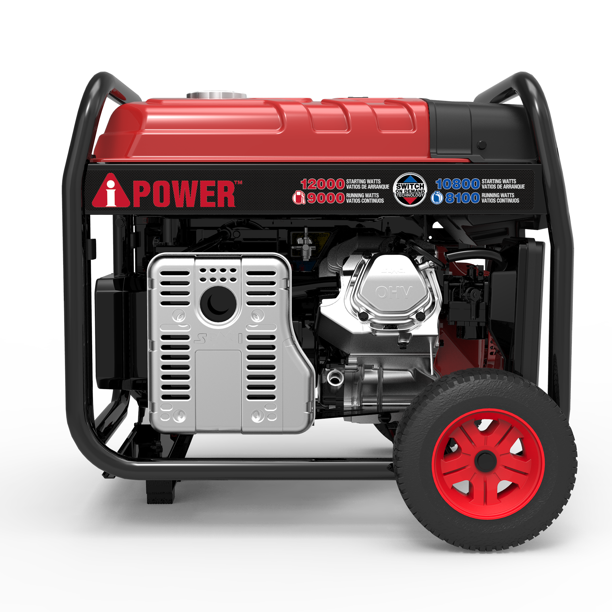 SUA12000ED – 12000 Watt<br> Dual Fuel Portable Generator