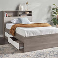 Jamie Single Bed with Storage - 120x200 cm