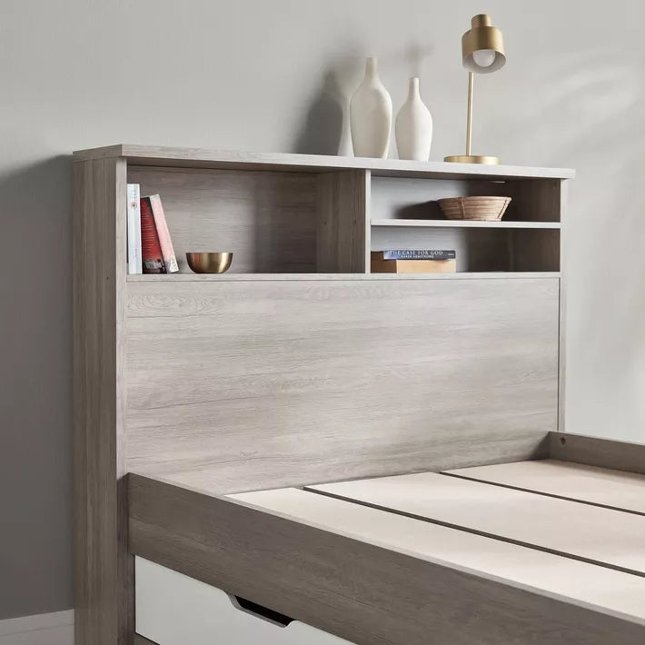 Jamie Single Bed with Storage - 120x200 cm