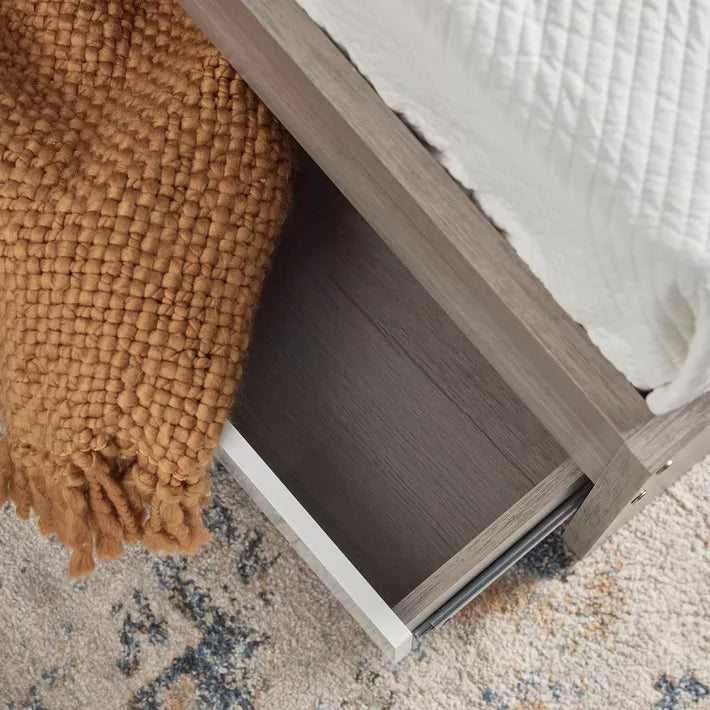 Jamie Single Bed with Storage - 120x200 cm