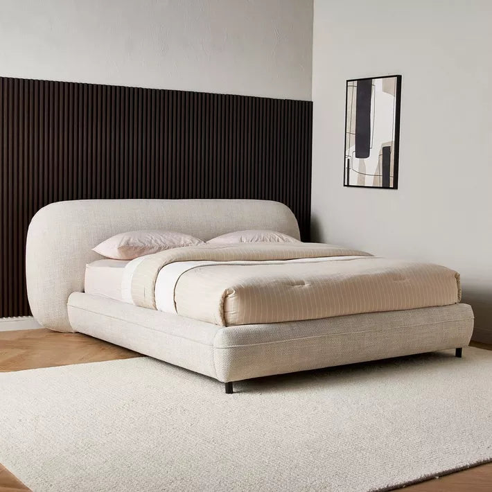 Nordic French King Bed - 180x200 cm