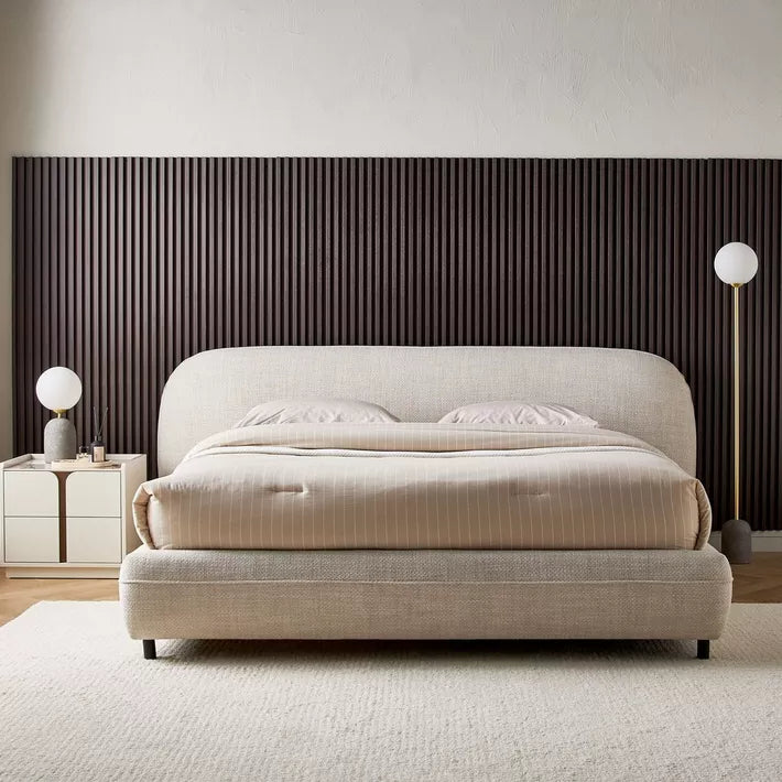 Nordic French King Bed - 180x200 cm
