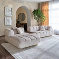 Nomad 4-Seater Velvet Left Corner Sofa