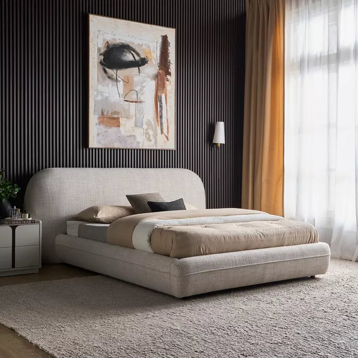 Nordic French Queen Bed - 160x200 cm