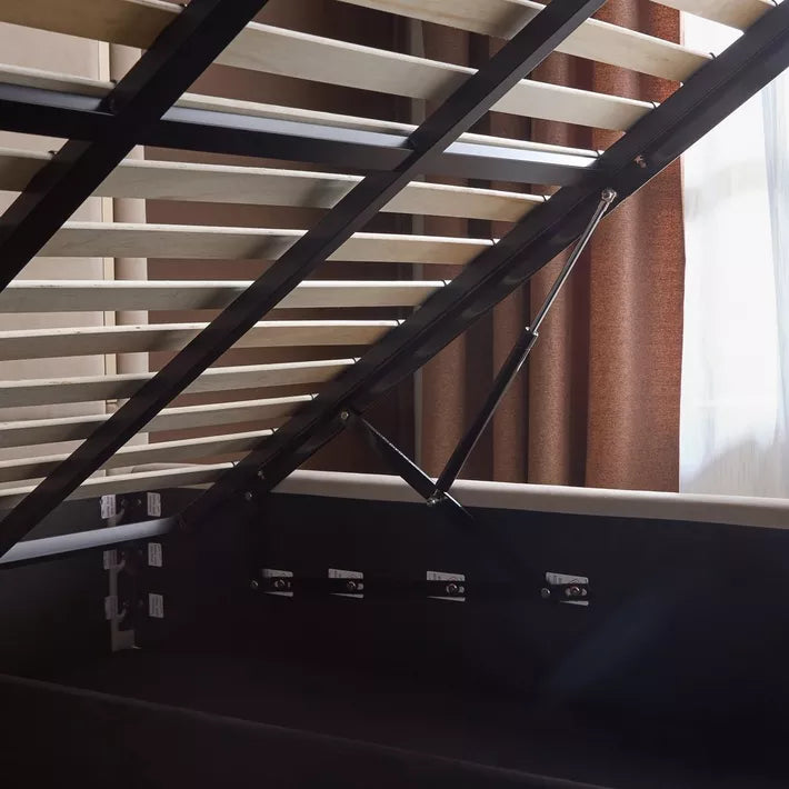 Qubba King Bed with Hydraulic Storage - 180x200 cm