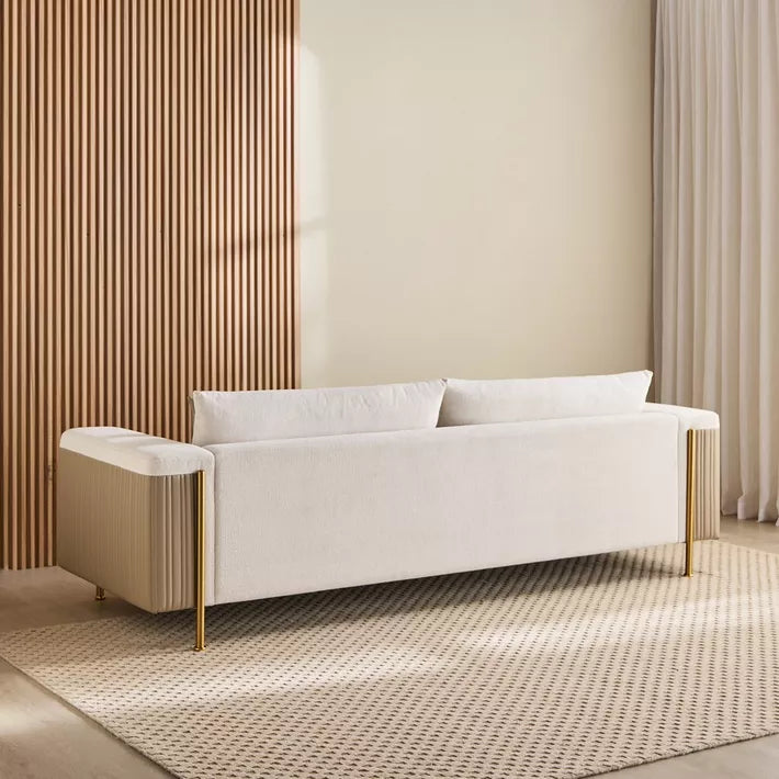 Allecia 4-Seater Fabric Sofa