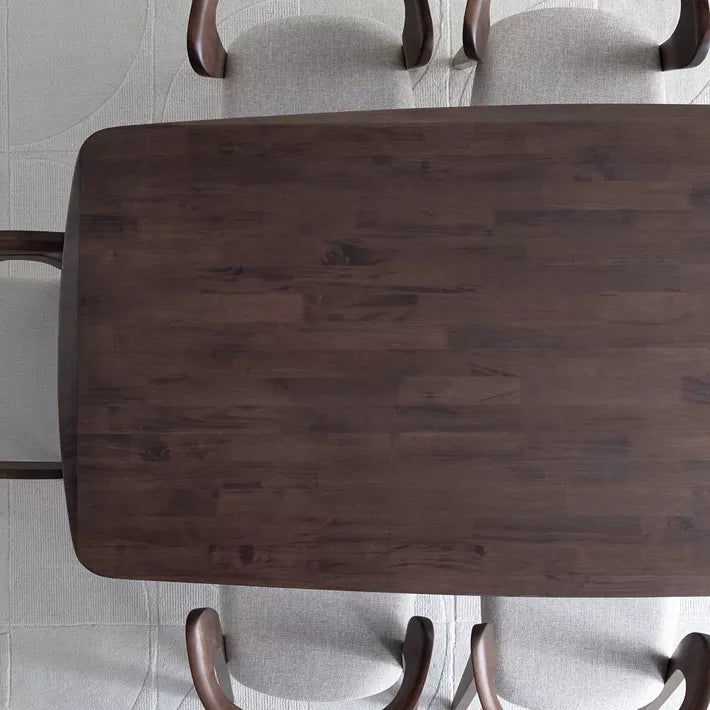 Edmonton 8-Seater Wooden Top Dining Table
