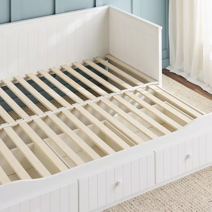 Taylor Extendable Daybed with Mattress and Storage - 80-160x200 cm