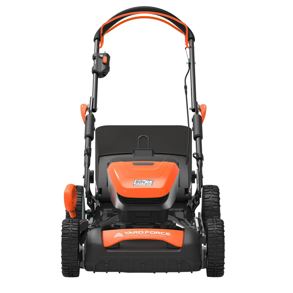 Yard Force YF60VRX Lawn Mower 21″ w/ Lithium-Ion Battery and Fast Charger 60V New
