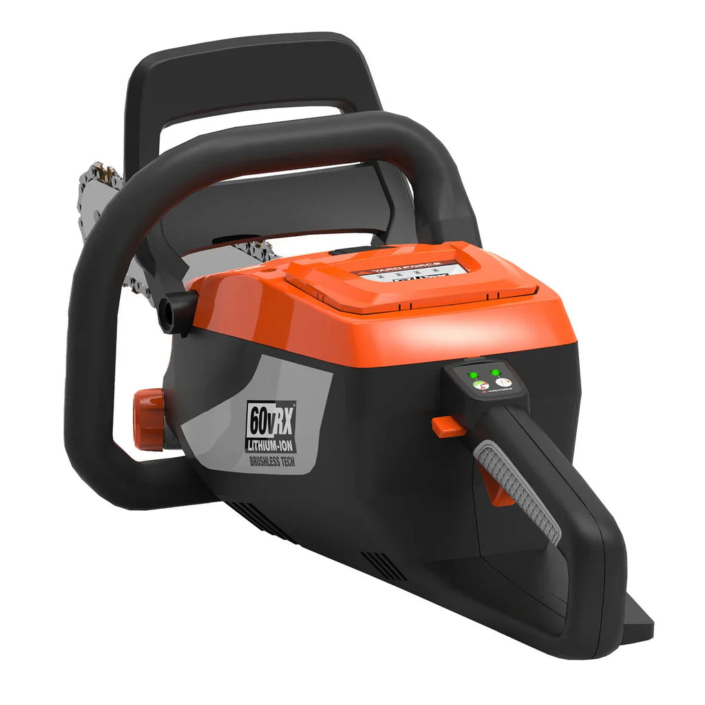 Yard Force YF60VRX 16″ Electric Chainsaw 60V Lithium-Ion with Fast Charger New