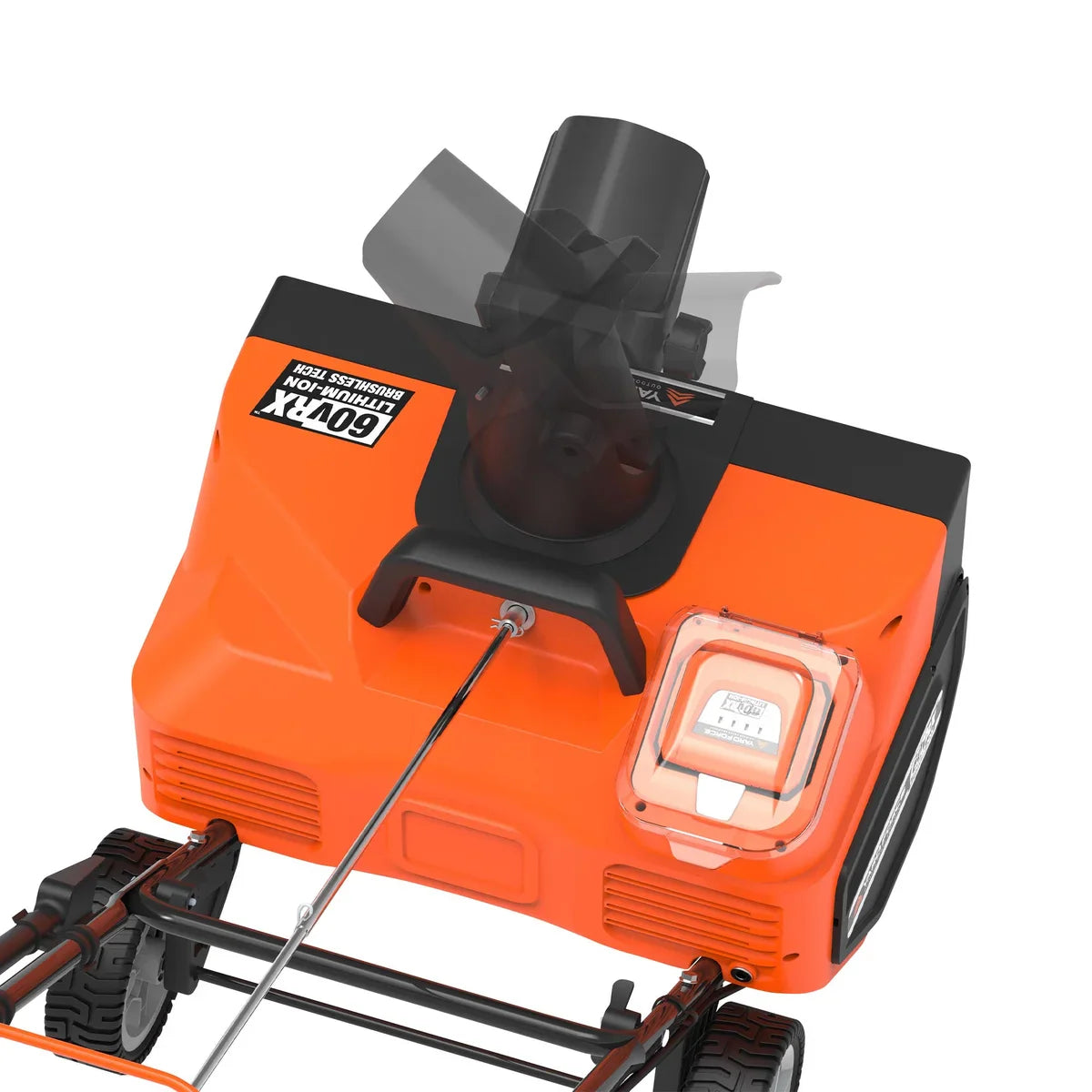 Yard Force YF60VRX Single-Stage Snow Blower 22″ w/ Lithium-Ion Battery and Fast Charger 60V New