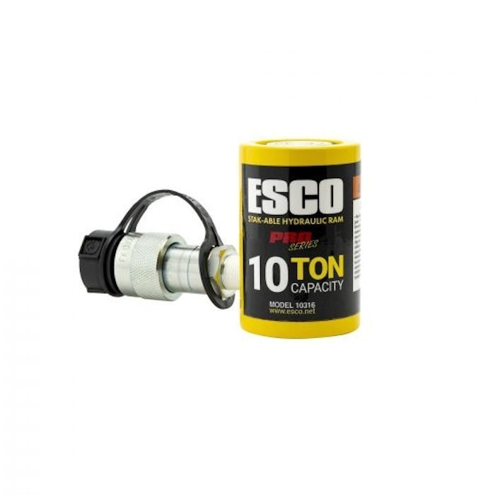 ESCO 10-Ton Hydraulic Stak-Able Ram Kit
