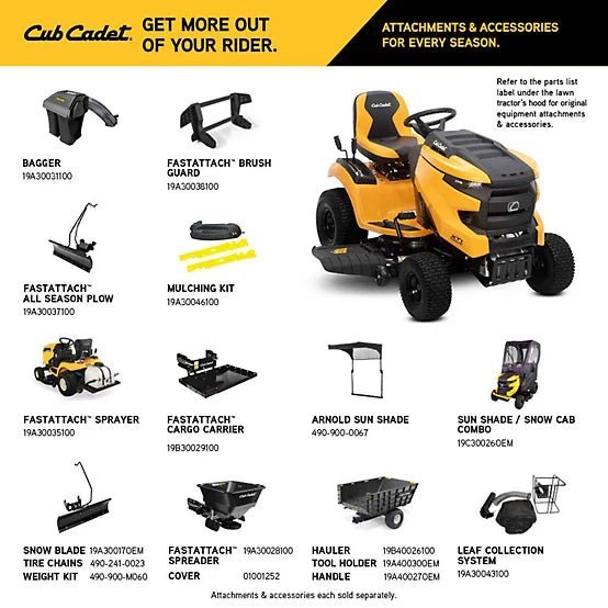 Cub Cadet 46 in. 23 HP Gas-Powered Enduro Series Riding Lawn Mower