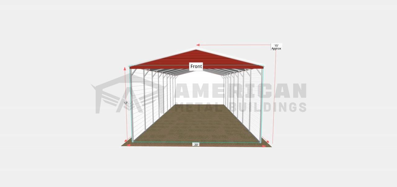 20×40 Steel Carport