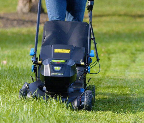 21 in. Super Recycler 60-Volt SmartStow Max Cordless Battery Walk Behind Mower 7.5 Ah Battery and Charger Included