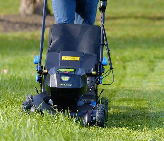 21 in. Super Recycler 60-Volt SmartStow Max Cordless Battery Walk Behind Mower 7.5 Ah Battery and Charger Included