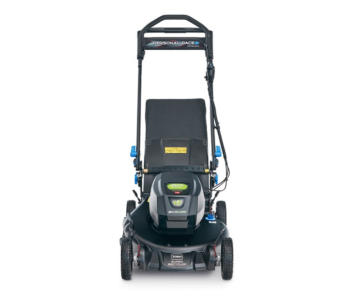 21 in. Super Recycler 60-Volt SmartStow Max Cordless Battery Walk Behind Mower 7.5 Ah Battery and Charger Included