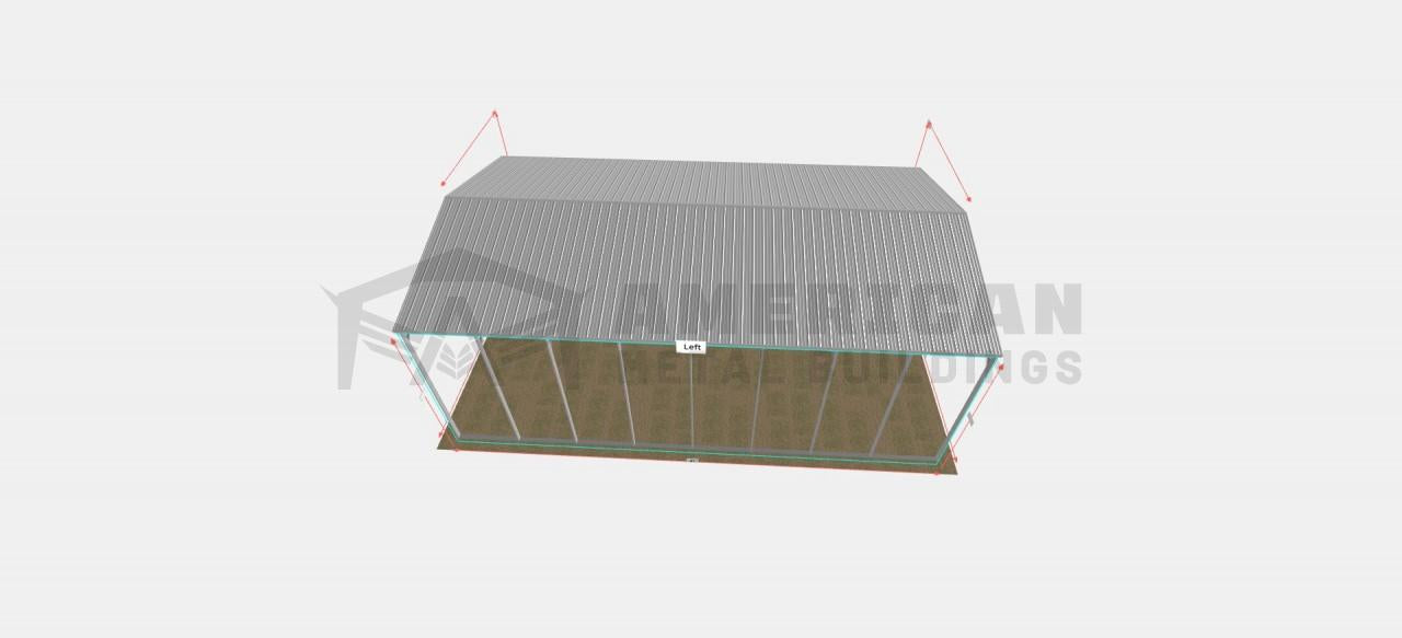 24x40x14 Steel Carport