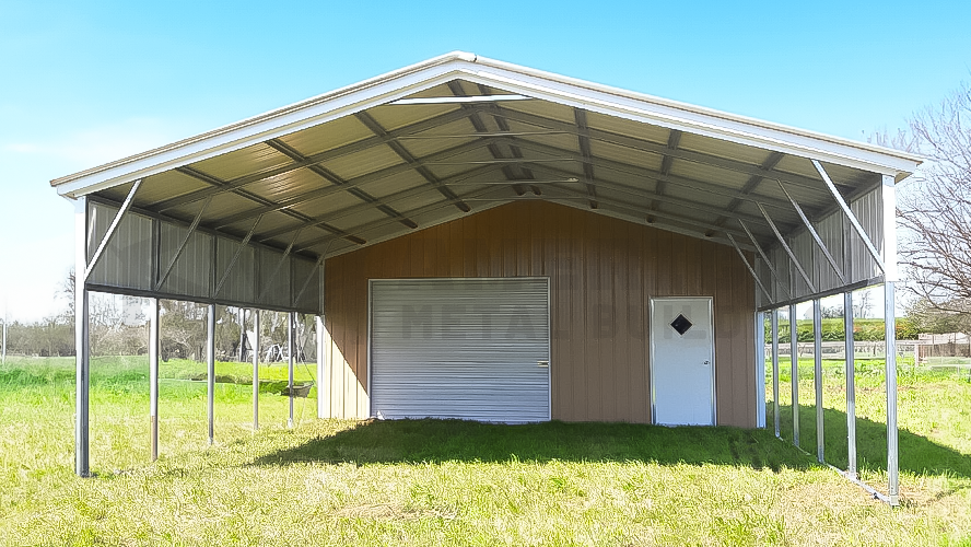 24x35x10 Steel Utility Building | 24x35 Steel Building For Sale | Buy now