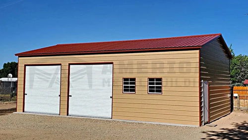 24x40x10 Metal Garage | Custom & Durable