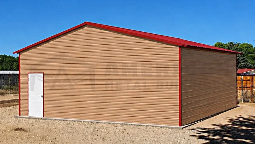 24x40x10 Metal Garage