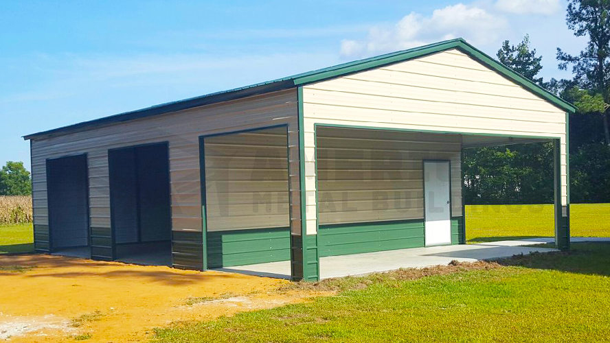 24x40x12 Utility Building | 24x40 steel buildings for sale | Combo buildings near me