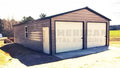 24x40x10 Two Car Metal Garage | Custom Steel Garages for Sale