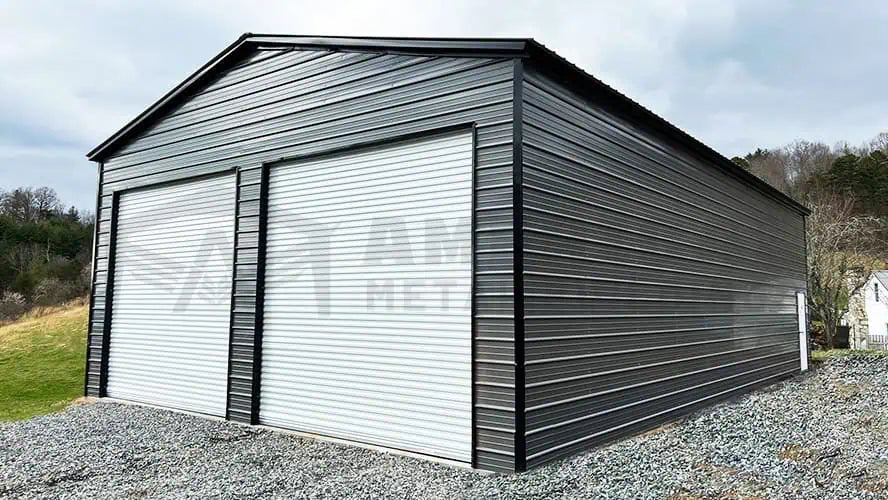24x40x11 Double Car Garage | 24x40 metal garages for sale