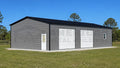 25x60x12 Metal Garage