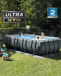 Intex Ultra XTR 18 ft. x 9 ft. Rectangular 52 in. Deep Above Ground Pool Set