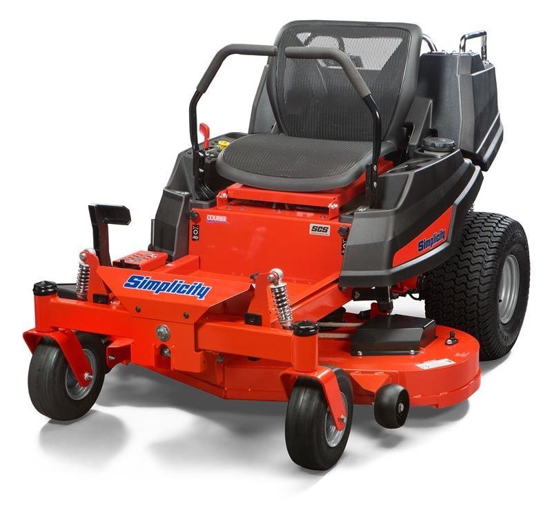 Simplicity Courier 21.5HP 726cc Kawasaki 48″ FAB Z-Turn Suspension Mower w/ CARGO BED #2691660