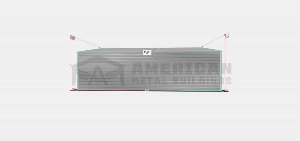 26x36x10 Side Entry Garage