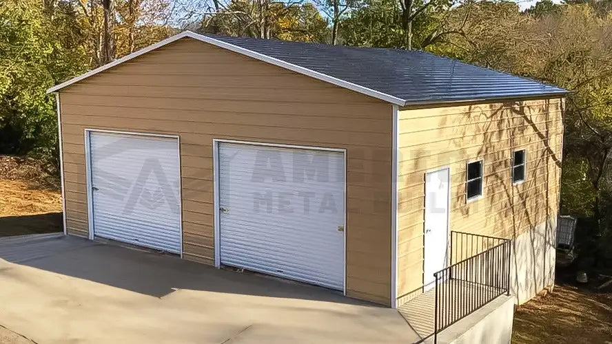 30x30x12 Two Car Garage Building | 2 Car Garages for Sale