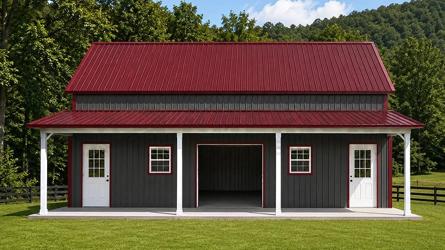 30x30x10 Metal Garage