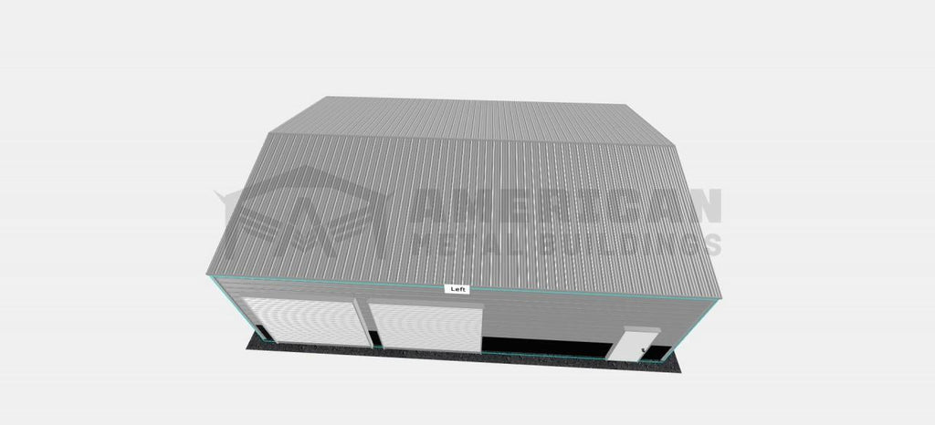 30x40x12 Steel Garage