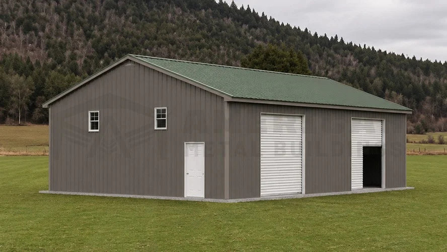 30x40x12 Steel Garage