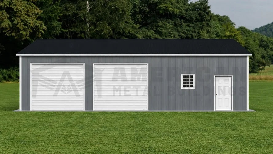 30x40x12 Triple Wide Garages