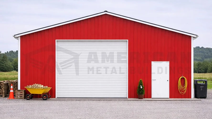 30x65x12 Metal Garage | 30x65 Steel Buildings