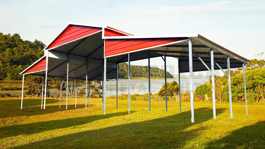 36x20x12 Carolina Barn | Steel barns | Metal Barns For Sale