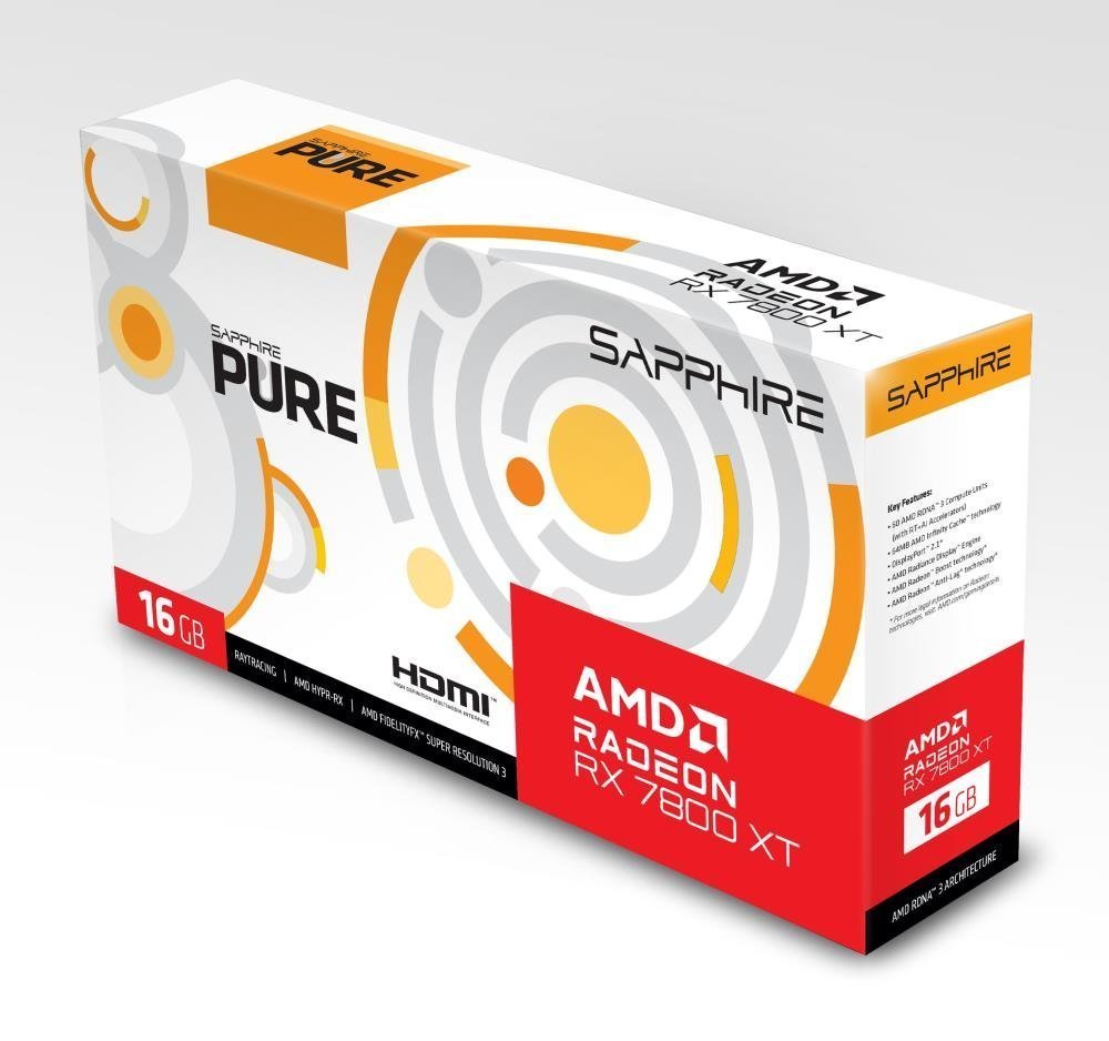 Sapphire AMD Radeon RX 7800 XT 16GB GDDR6 11330-03-20G