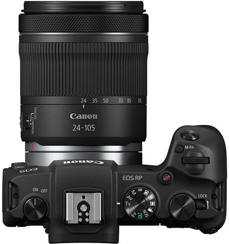 Canon EOS RP Full-Frame Mirrorless Camera with RF 24-105mm f/4-7.1 IS STM Lens Kit, Black
