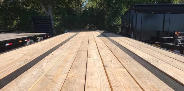 Big Tex 25GN Heavy-Duty Gooseneck Trailer – Tandem Dual Axle, Black Steel Deck